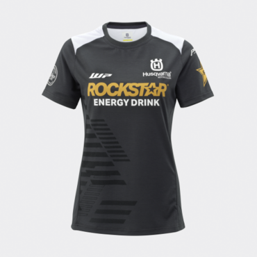 Футболка женская Husqvarna WOMEN REPLICA TEAM TEE, black (M, Взрослая  Повседневная) - миниатюра 2