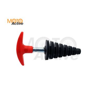 Пробка в глушитель малая SM PARTS SM 651 черная красная - миниатюра 2