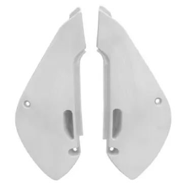Боковины задние KX65 01 23 # KLX110 02 09 # RM65 03 06 # DRZ110 белые - миниатюра 1