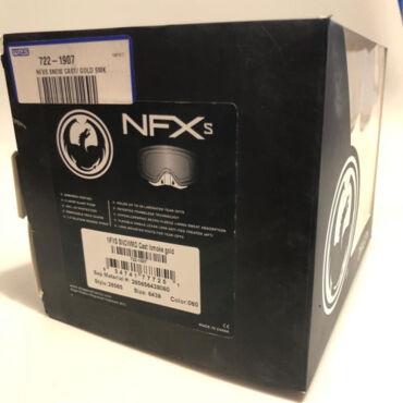 Зимние очки для снегохода / зимнего мотокросса Dragon NFXs Snowmo Cast / smoke gold - миниатюра 5