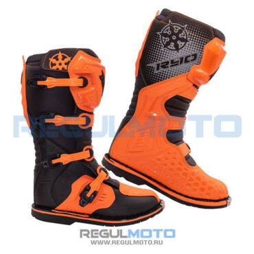 Мотоботы RYO Racing MX3, оранжевый черный  - миниатюра 1