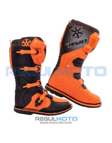 Мотоботы RYO Racing MX3, оранжевый черный