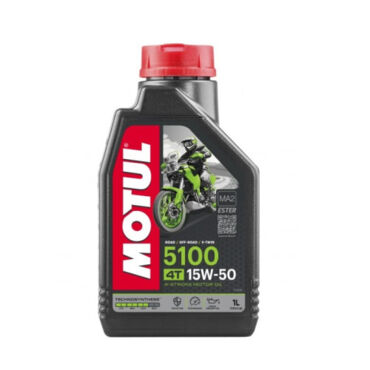 Моторное масло MOTUL 5100 4T 15W50 1 литр - миниатюра 1