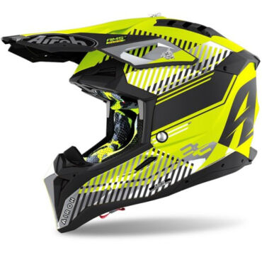 Шлем AIROH AVIATOR 3 Wave Yellow Matt (Матовый) - миниатюра 11