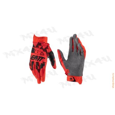 Перчатки кросс Moto 2.5 WindBlock (С защитой от ветра) -  Красные - миниатюра 1