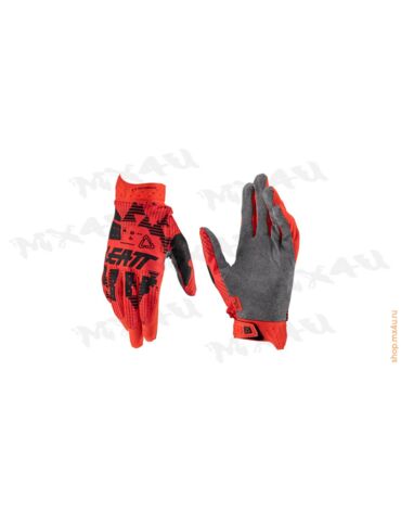 Перчатки кросс Moto 2.5 WindBlock (С защитой от ветра) -  Красные