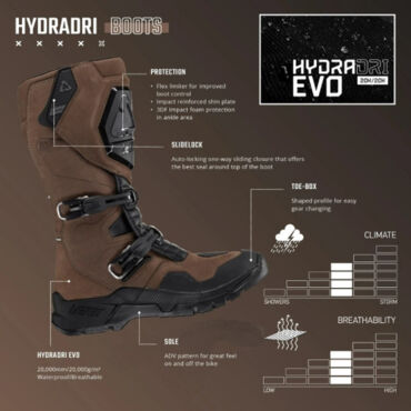 Leatt Мотоботы кроссовые ADV HydraDri 7.5 Desert V25 - миниатюра 10