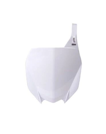 Панель номерная передняя Yamaha YZ250F (2019 2023), YZ450F (2018 2022), YZ125 250 (2021 2023), Белый