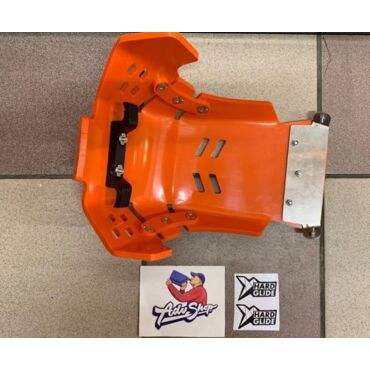 HardGlide защита картера (оранжевый ) KTM 250 350 EXCF 24 26 // HG KE4 24 137 OR - миниатюра 3
