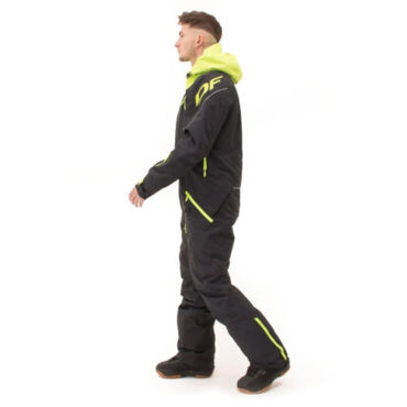 Dragonfly Комбинезон Gravity Premium Man Black - Yellow Green 2023 - миниатюра 12