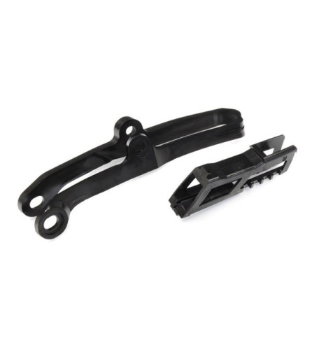Комплект из ловушки и слайдера цепи Polisport под мотоцикл Honda CRF250R 2014 17, CRF450R 2013 16 черный - фото 1