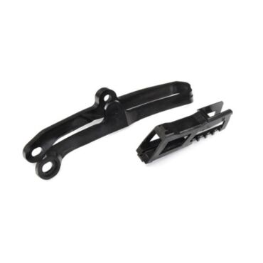 Комплект из ловушки и слайдера цепи Polisport под мотоцикл Honda CRF250R 2014 17, CRF450R 2013 16 черный - миниатюра 1