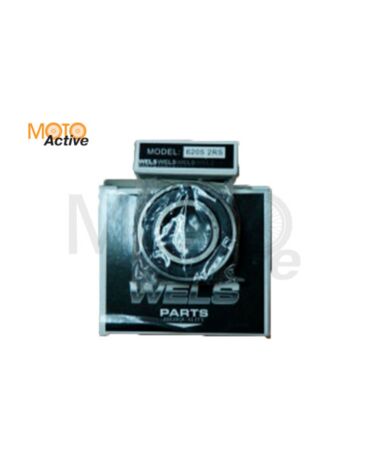 Подшипник 6205 25х52х15 -2RS (Wels)