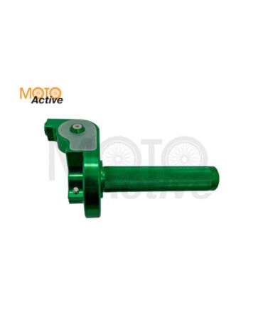 Ручка газа IGP CNC 7075 короткоходная Professional (зеленый IGP 026 1)