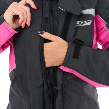 Dragonfly Дождевая куртка Evo Woman Black - Pink (мембрана) 2025 - миниатюра 16