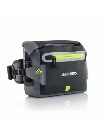 Acerbis Сумка на пояс водонепроницаемая NO WATER Black Grey (3 L)
