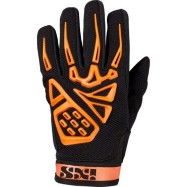 IXS Перчатки Tour Gloves Pandora Air Черно оранжевые - миниатюра 2