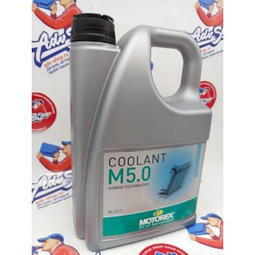 MOTOREX COOLANT M5.0 READY TO USE Антифриз  -4L ( бирюзовый ) // 304783 - миниатюра 1