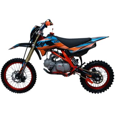 Питбайк KAYO EVOLUTION K125EM 17 14 KRZ (механ. сцепл., эл. стартер 2024 г.) - миниатюра 4