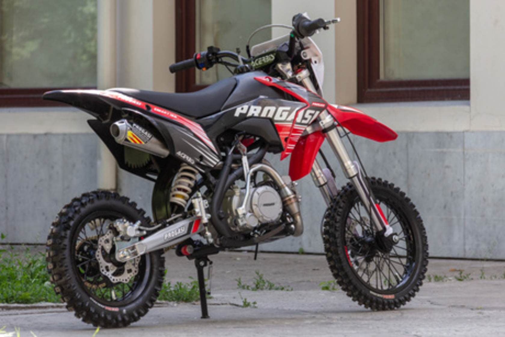 Питбайк Progasi SMART 125 MINI п а Красный - фото 5