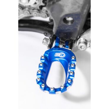 Подножки алюминиевые высокие  (рост до 180) синие S3 Hard Rock Husqvarna 17 23 - миниатюра 3