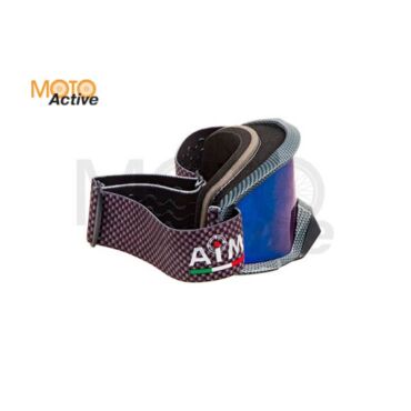 Очки снегоходные с двойной линзой AiM (PRO) 186 102 Carbon Glossy - миниатюра 3