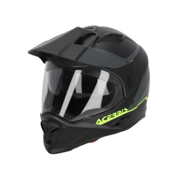 Acerbis Шлем REACTIVE 22 06 Black Grey - миниатюра 5