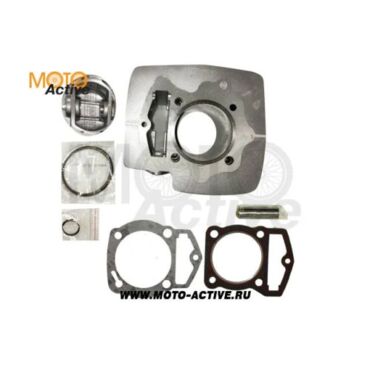 Цилиндро поршневая группа 4T двиг. CB250 d 69, p 17 (тефлон) 169FMM - миниатюра 2