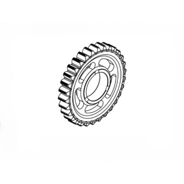 Шестерня 2й передачи вторичного вала КПП KTM 125 150SX 19- / Husqvarna TC125 150 19- / GasGas MC125 150 21- - миниатюра 1