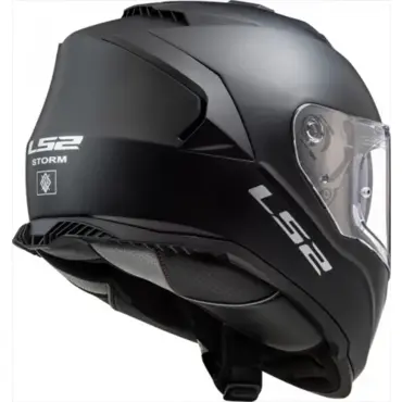 Мотошлем FF800 STORM Solid черный матовый - миниатюра 2