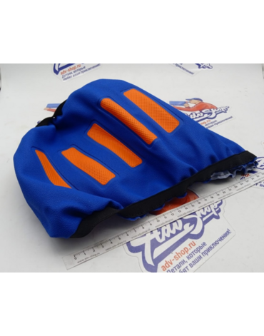KTM обтяжка сидения / шкурка KTM EXC EXCF SixDays /24-> ( A46007040050HHB )