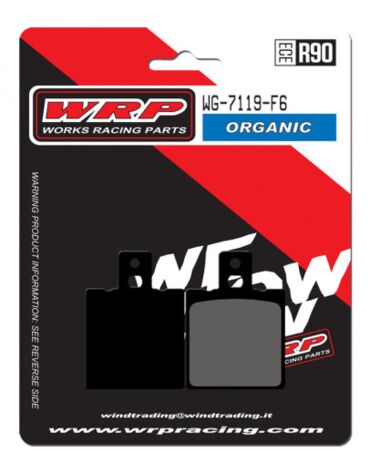 Тормозные колодки WRP WG 7119 F6 (LMP119 ST / FDB207 / FA047)