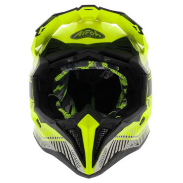 Шлем AIROH AVIATOR 3 Wave Yellow Matt (Матовый) - миниатюра 12