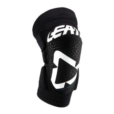 Leatt Наколенники детские 3DF 5.0 Knee Guard Kids White Black - миниатюра 5