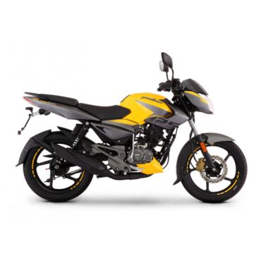 Мотоцикл Bajaj Pulsar NS125, желто серый - миниатюра 1
