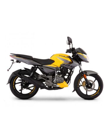 Мотоцикл Bajaj Pulsar NS125, желто серый
