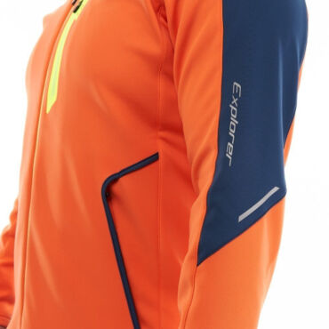 Dragonfly Куртка с капюшоном EXPLORER 2.0 Man Orange - Ocean 2024 - миниатюра 10