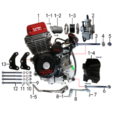Рычаг кикстартера.131.0250 - миниатюра 10