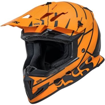 IXS Мотошлем iXS361 2.2 Черно оранжевый - миниатюра 1