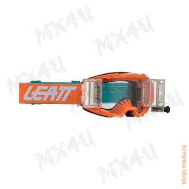 Маска кросс Vizion 3.5 Roll Off Orange Clear 90 VLT - миниатюра 1