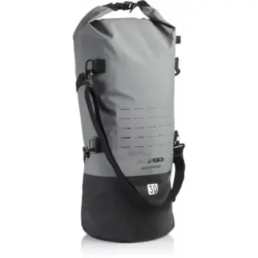 Acerbis Сумка водонепроницаемая вертикальная X WATER VERTICAL Black Grey (30 L) - миниатюра 1