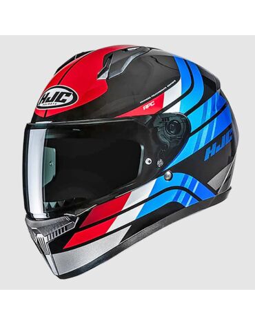 Шлем (интеграл) HJC C10 HIPER MC21 черный красный глянцевый L