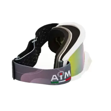 AIM PRO Очки снегоходные двойная линза 186 103 Белый - миниатюра 2