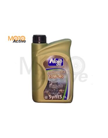 Моторное масло 1л. Nord Oil Moto VOYAGE 10w40 SyntS