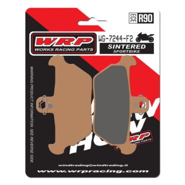 Тормозные колодки WRP WG 7244 F2 (LMP244 SF / LMP244 SFP / FDB2050 / FA407) - миниатюра 1