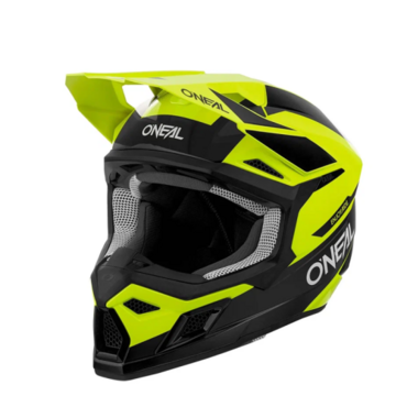 Oneal Шлем кроссовый 3Series Race желтый черный - миниатюра 5