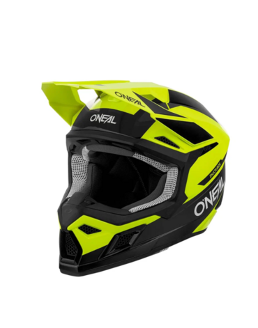 Oneal Шлем кроссовый 3Series Race желтый черный