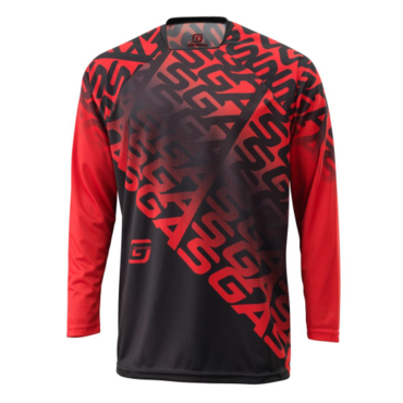 Мотоджерси GASGAS OFFROAD JERSEY, red black (L, Взрослая  Кросс эндуро) - миниатюра 2