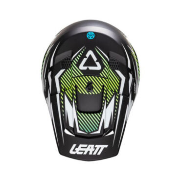 Leatt Шлем кроссовый детский 3.5 V26 Storm Teal + очки Vizion 3.5 - миниатюра 8