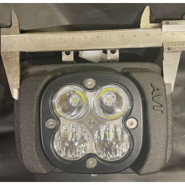 AVT extreme 2.0 LED фара XR250R SM 03 06 / XR400 SM ( пластик / рамка черная  ) - миниатюра 9